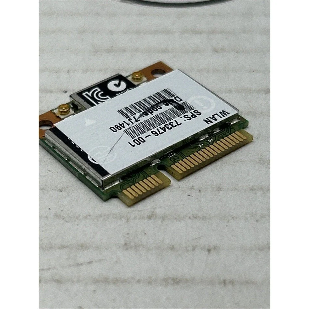 HP Laptop WiFi Card 733268-001 WCBN612AH-H2 802.11n Bluetooth Mini PCIe